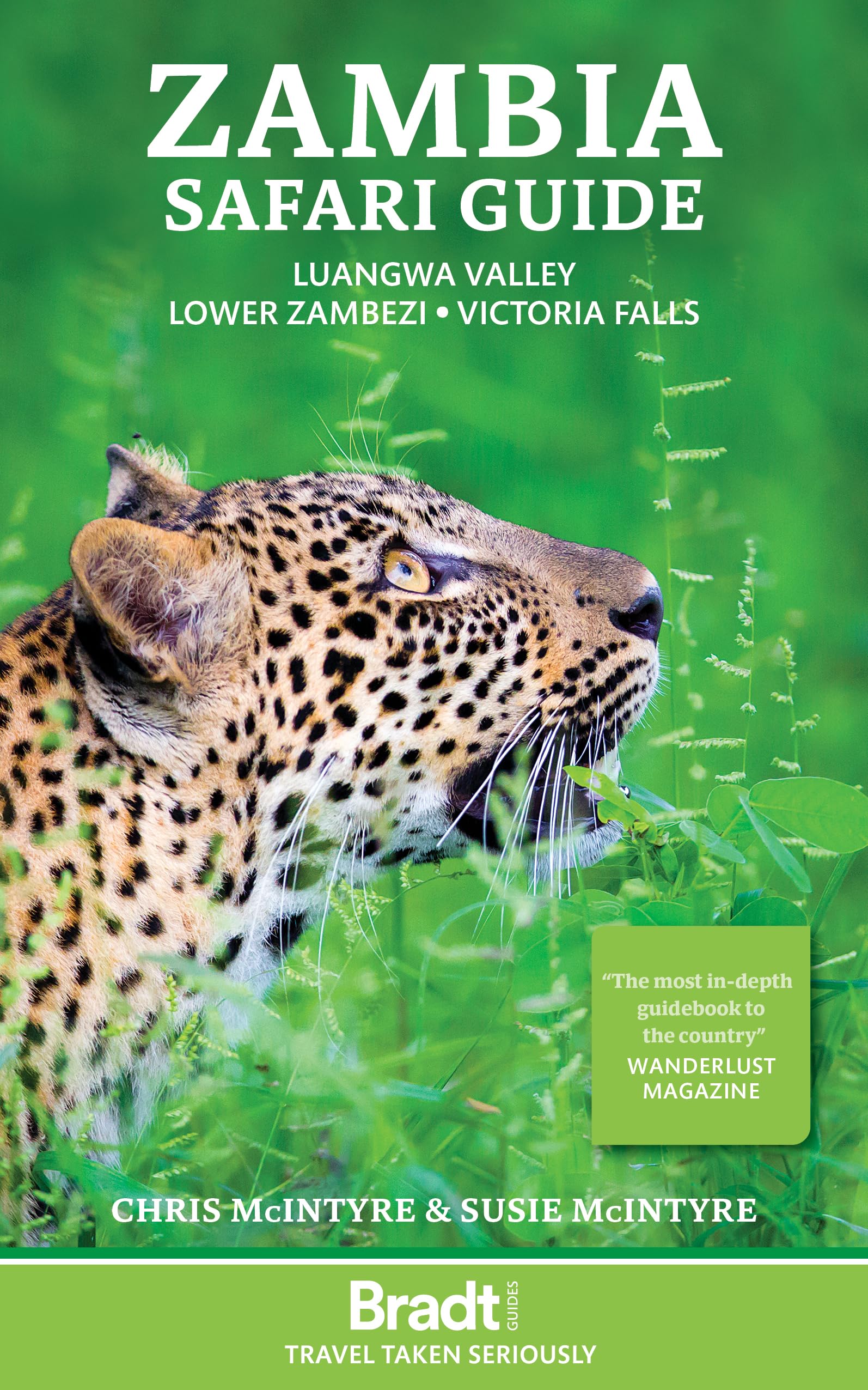 Online bestellen: Reisgids Zambia Safari Guide: Luangwa Valley • Lower Zambezi • Victoria Falls | Bradt Travel Guides