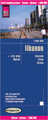 Landkaart - wegenkaart Libanon | Reise Knowhow | 