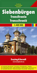 Online bestellen: Wegenkaart - landkaart Transsylvanië, Siebenbuergen Transylvania | Freytag & Berndt