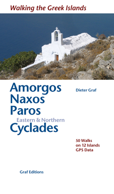 Online bestellen: Wandelgids Amorgos, Naxos, Paros & Kykladen | Graf editions