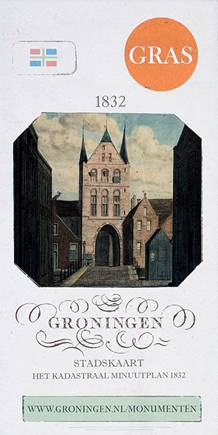 Online bestellen: Historische Kaart Stadskaart Groningen - Het kadastraal minuutplan 1832 | GRAS