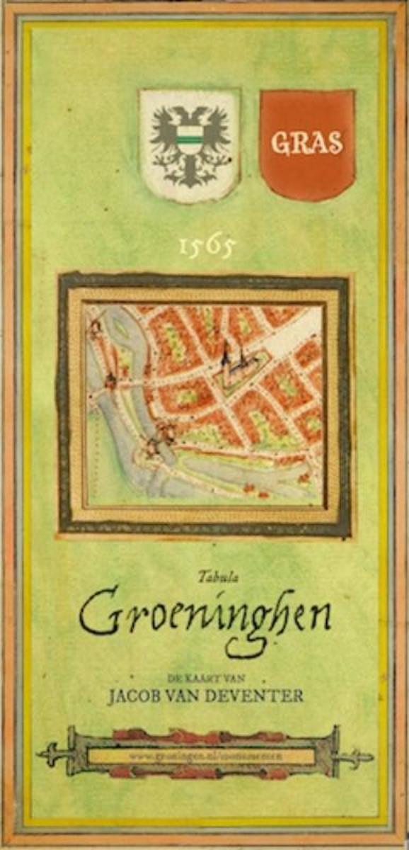 Online bestellen: Historische Kaart Tabula Groeninghen - De kaart van Jacob van Deventer 1565 | GRAS