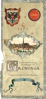 Online bestellen: Civitate Orbis Terrarum Stadscaerte Groninga - 1575 | Platform Gras