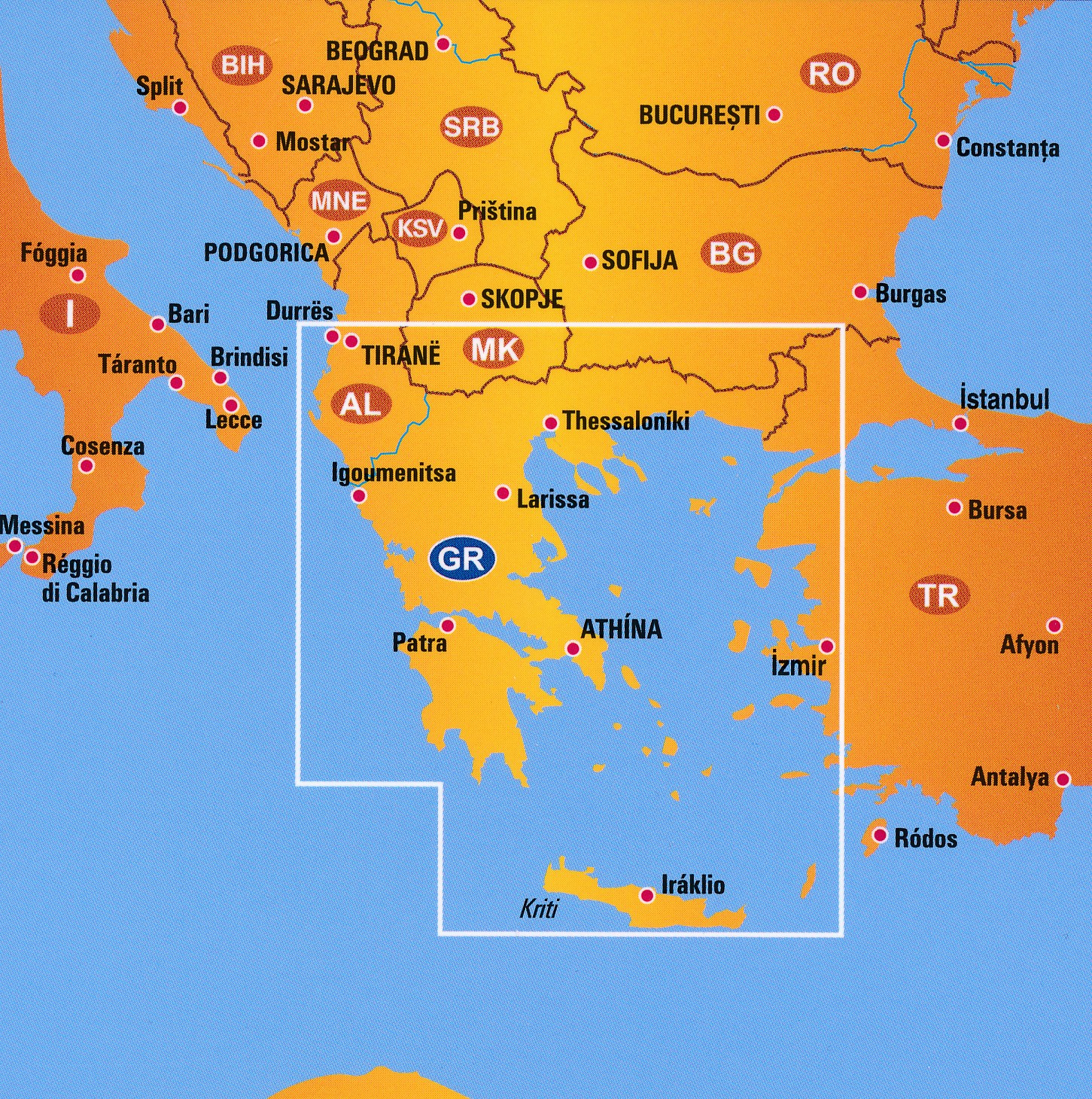Griekenland Kaart Europa Kaart Griekenland Kaart Europa Kaart