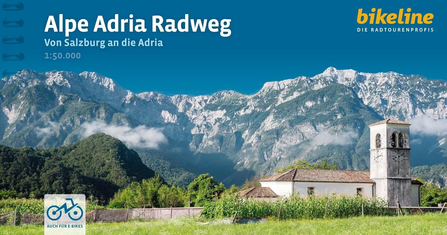 Online bestellen: Fietsgids Bikeline Alpe Adria Radweg | Esterbauer