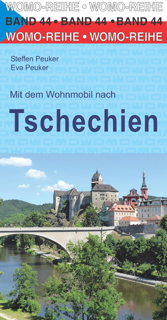 Online bestellen: Campergids 44 Mit dem Wohnmobil nach Tschechien - Tsjechië | WOMO verlag