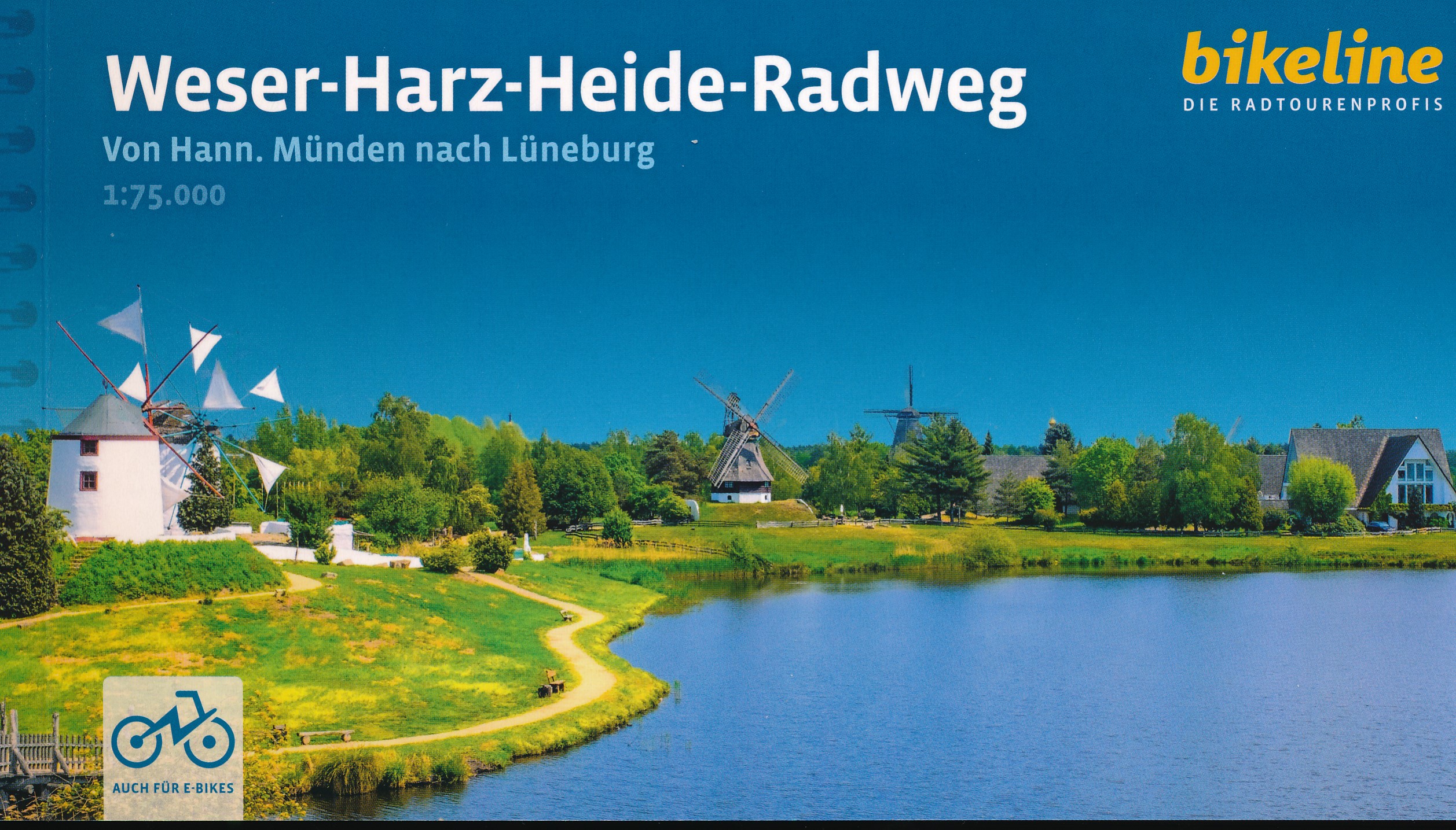 Online bestellen: Fietsgids Bikeline Weser Harz Heide Radweg | Esterbauer