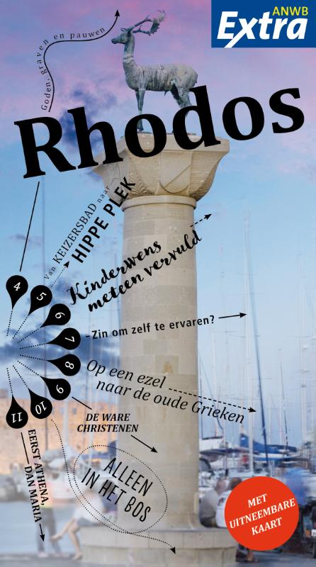 Online bestellen: Reisgids ANWB extra Rodos - Rhodos | ANWB Media