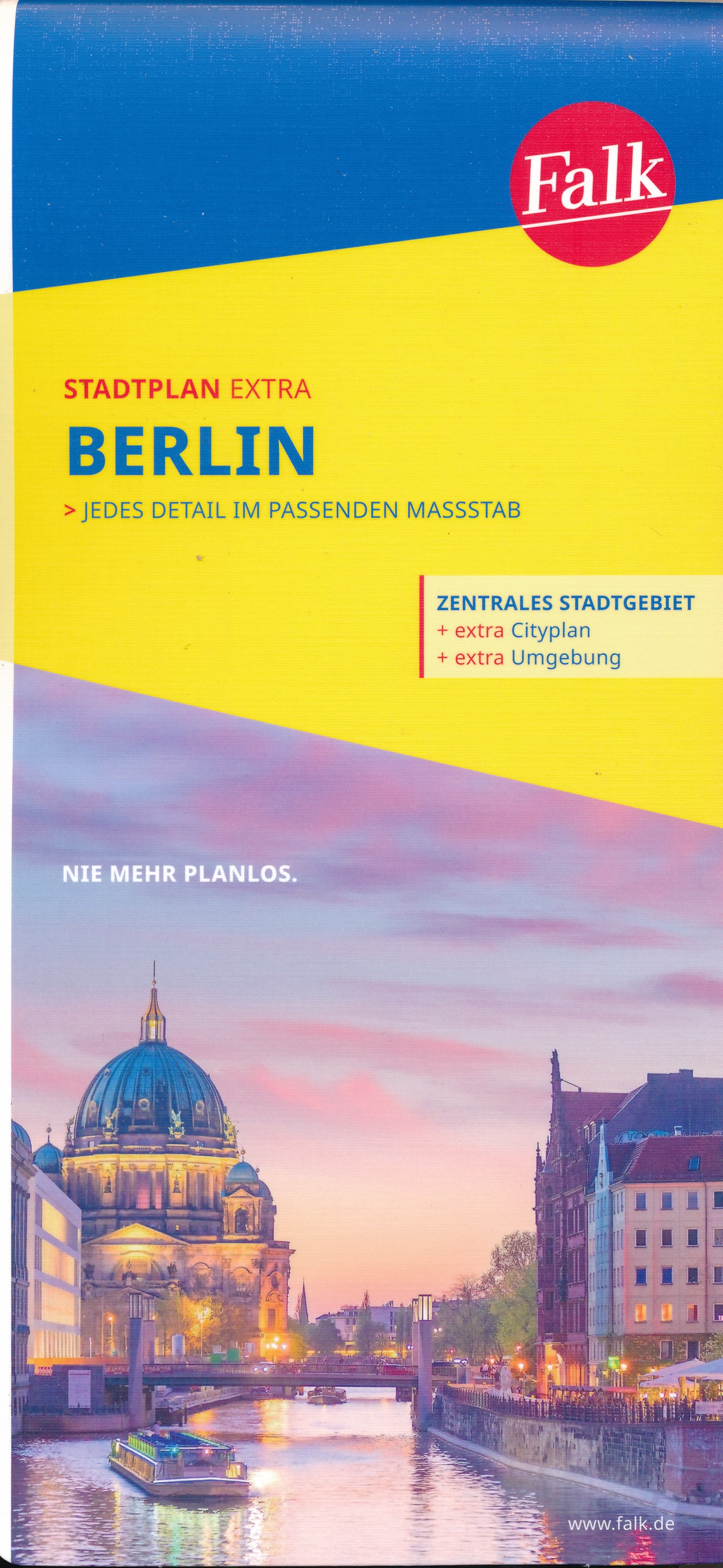 Online bestellen: Stadsplattegrond Berlin - Berlijn | Falk Ostfildern