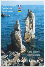 Wandelkaart A02 Isola di San Pietro | Abies de zwerver