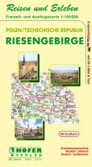 Wegenkaart landkaart Riesengebirge Reuzengebergte (Polen, Tsjechië) | Höfer Verlag | 