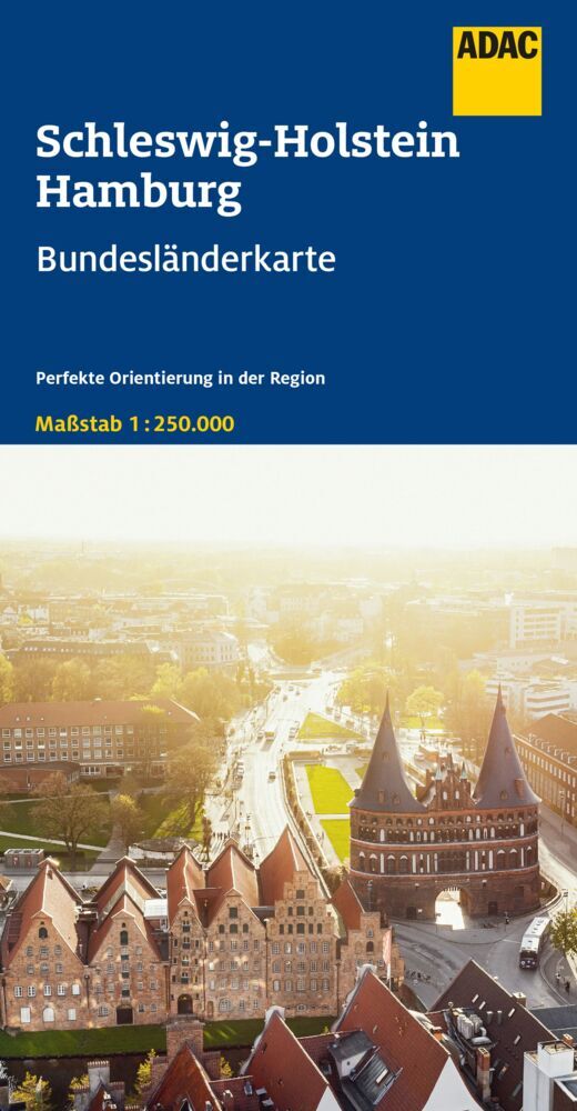 Online bestellen: Wegenkaart - landkaart Schleswig-Holstein - Hamburg | ADAC
