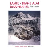 Landkaart Wegenkaart Pamir - Trans Alai Mountains | West Col Productions | 