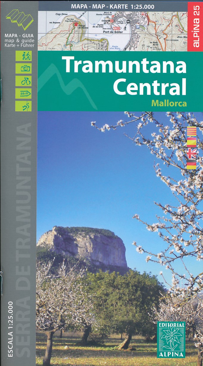 Online bestellen: Wandelkaart 67 Tramuntana Central - Mallorca | Editorial Alpina