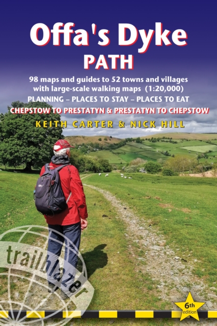 Online bestellen: Wandelgids Offa's Dyke Path | Trailblazer Guides