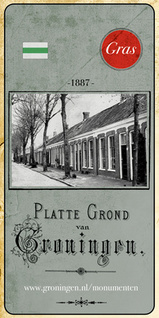 Online bestellen: Historische Kaart Groningen uit 1887 | GRAS