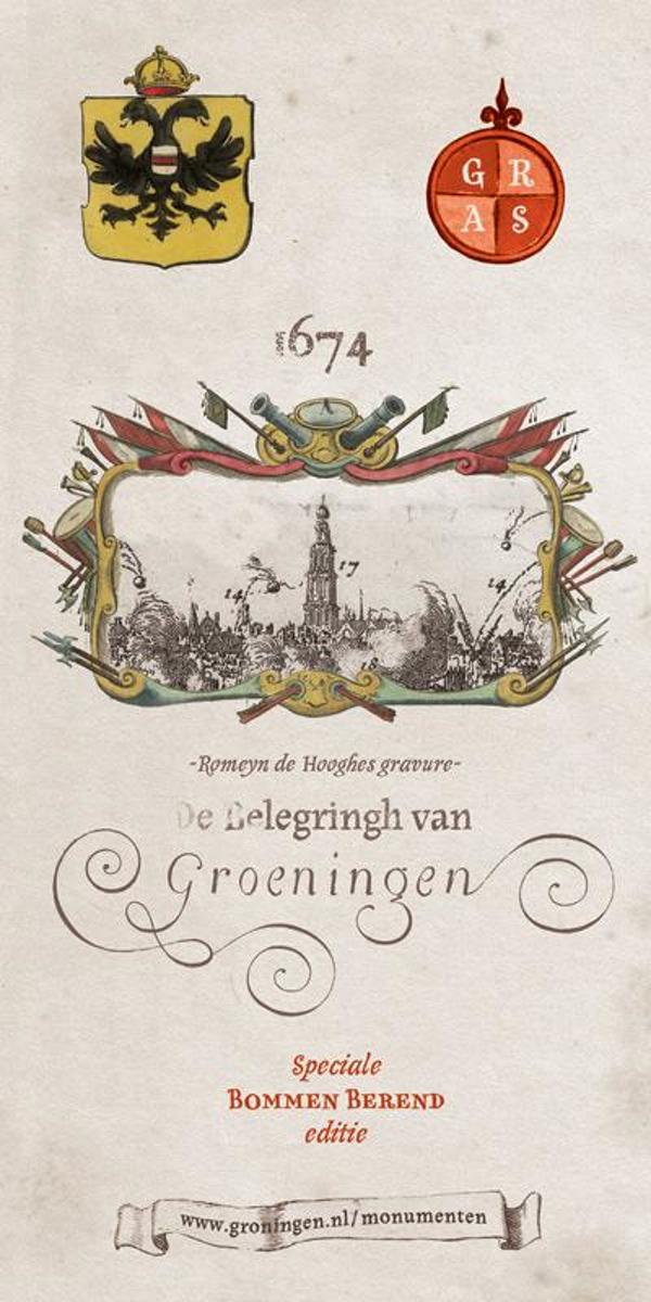 Historische Kaart Groningen 1674 | GRAS de zwerver