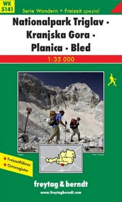 Wandelkaart WK 5141 Nationaal Park Triglav - Kranjska Gora - Planica - Bled | Freytag & Berndt |