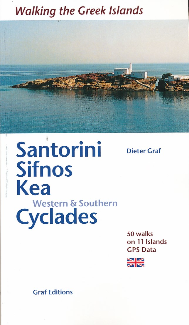 Online bestellen: Wandelgids Santorini, Sifnos, Kea - Western and Southern Cyclades | Graf editions