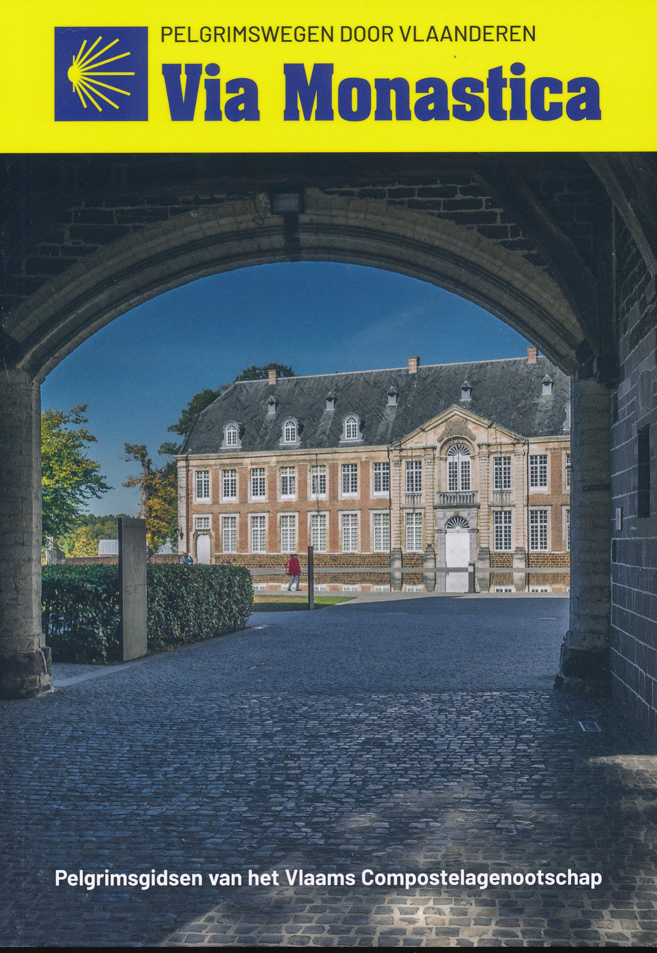 Online bestellen: Wandelgids Via Monastica | Vlaams Compostelagenootschap