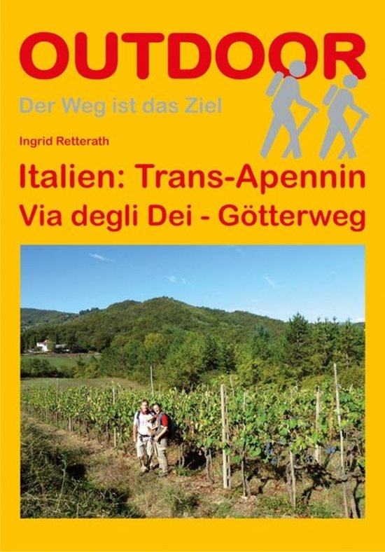 Online bestellen: Wandelgids - Pelgrimsroute Trans-Apennin, Via degli Dei - Gotterweg - Godenweg | Conrad Stein Verlag