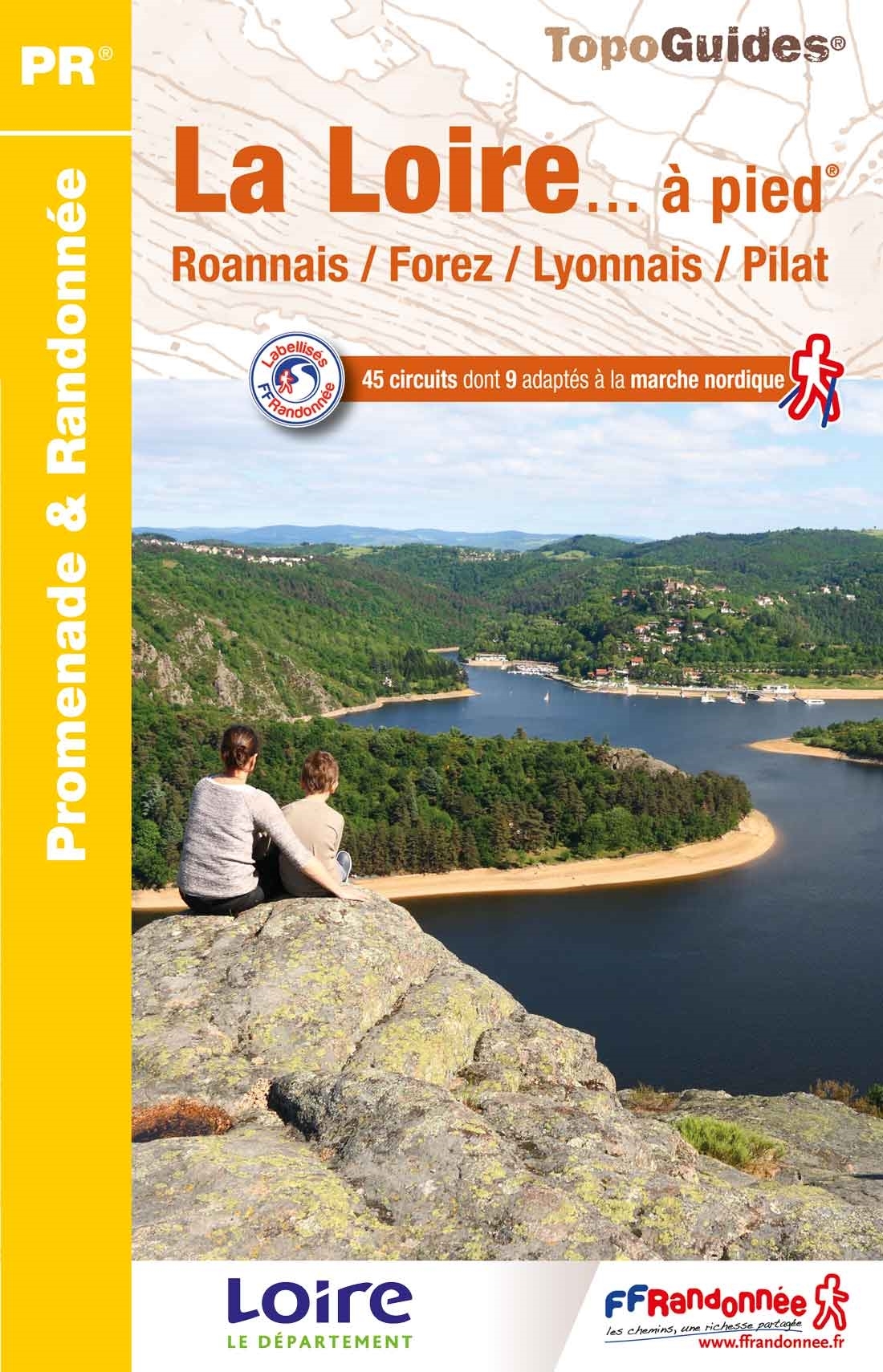Online bestellen: Wandelgids D042 La Loire... à pied | FFRP