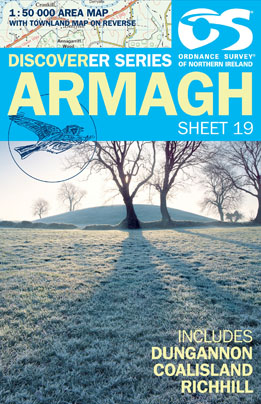 Online bestellen: Wandelkaart 19 Discoverer Armagh | Ordnance Survey Northern Ireland