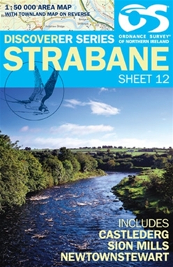 Online bestellen: Wandelkaart 12 Discoverer Strabane | Ordnance Survey Northern Ireland