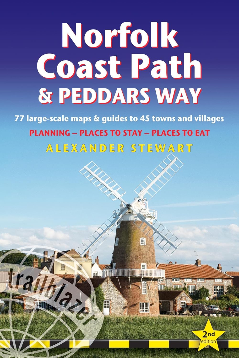Online bestellen: Wandelgids Norfolk Coast Path - Peddars Way | Trailblazer Guides