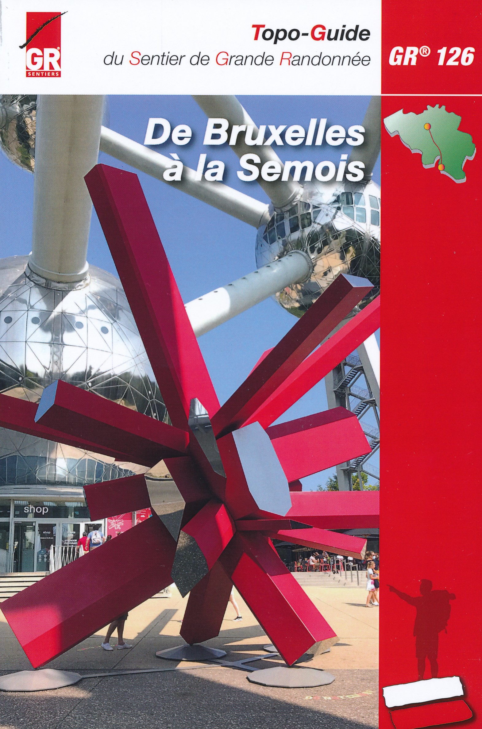 Online bestellen: Wandelgids GR126 Brussegem - Brussel - Namen - Dinant - Membre-sur-Semois | GR Sentiers