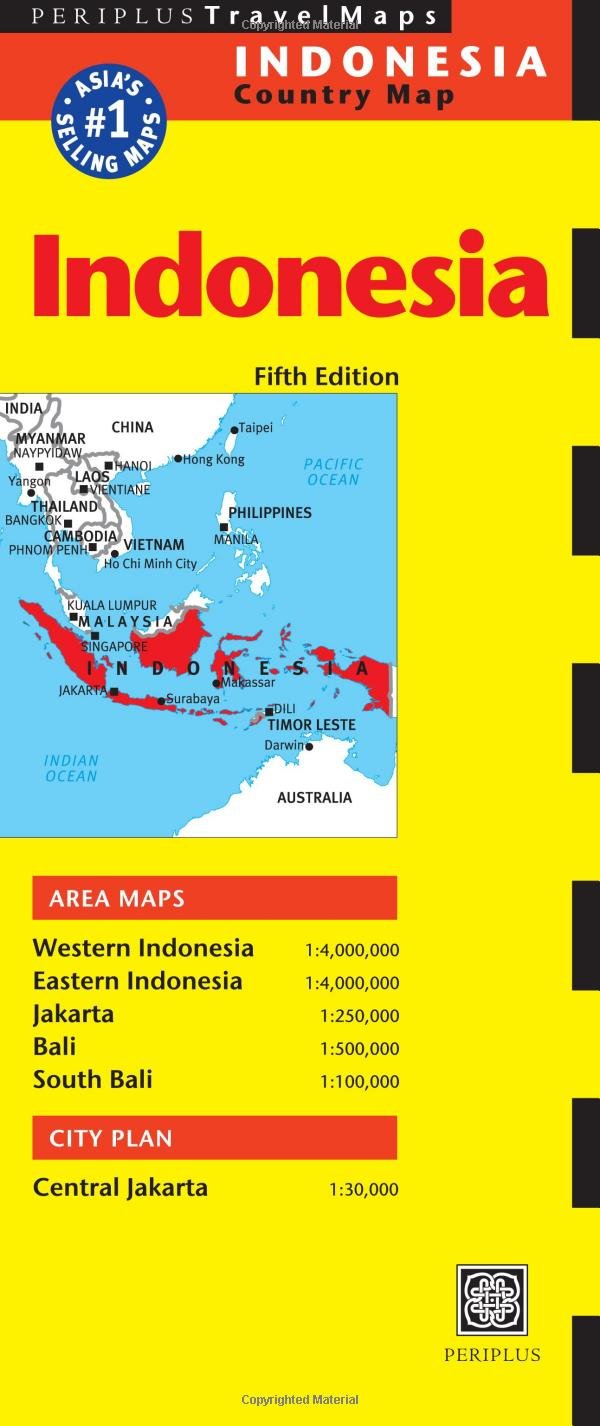 Landkaarten Indonesie