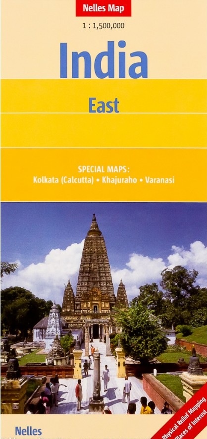 Landkaart - wegenkaart 3. India - Oost | Nelles maps |