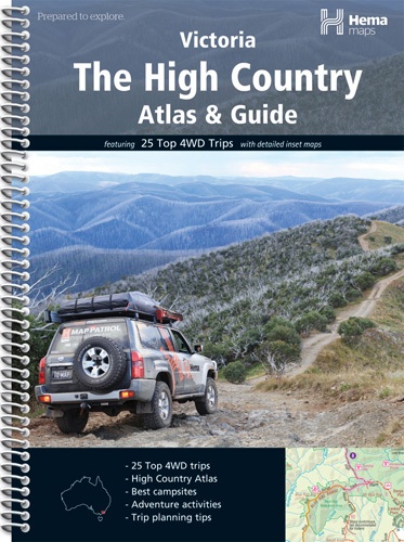 Wegenatlas Victoria High Country Atlas &amp; Guide | Hema maps | 