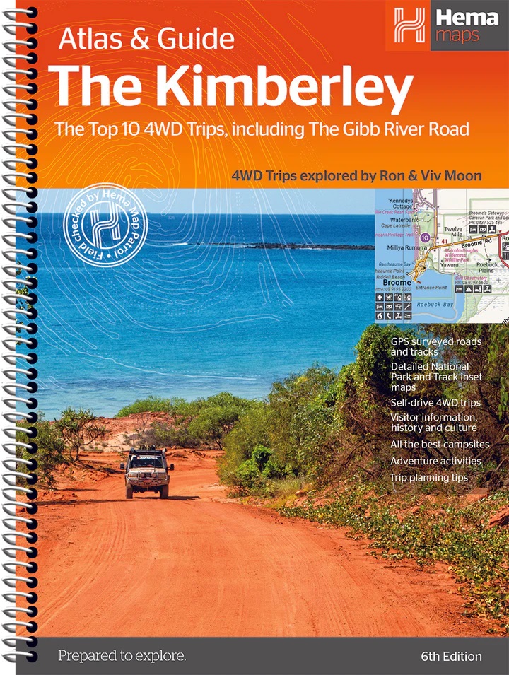 Online bestellen: Wegenatlas The Kimberley Atlas & Guide | Hema Maps