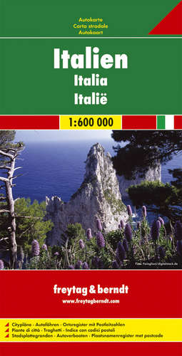 Wegenkaart Italien - Italien | Freytag &amp; Berndt | 