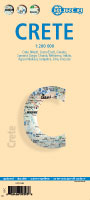 Wegenkaart - Landkaart Kreta - Crete | Borch Maps | 