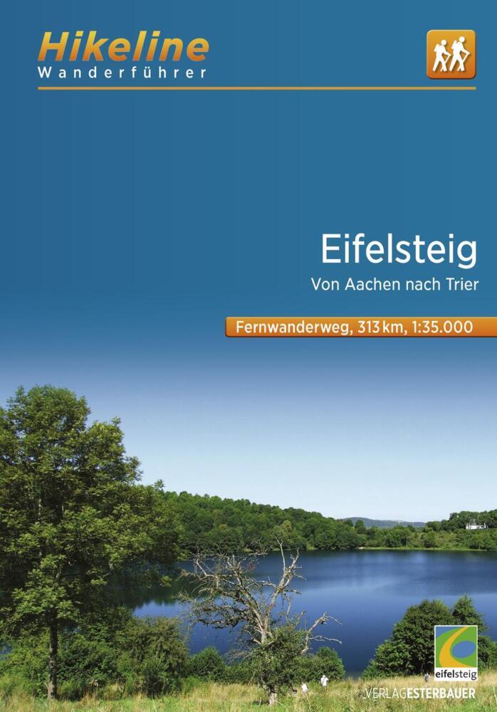 Online bestellen: Wandelgids Hikeline Eifelsteig | Esterbauer