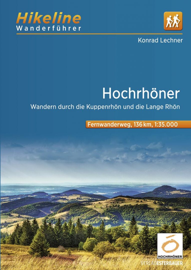 Online bestellen: Wandelgids Hikeline Hochrhöner | Esterbauer