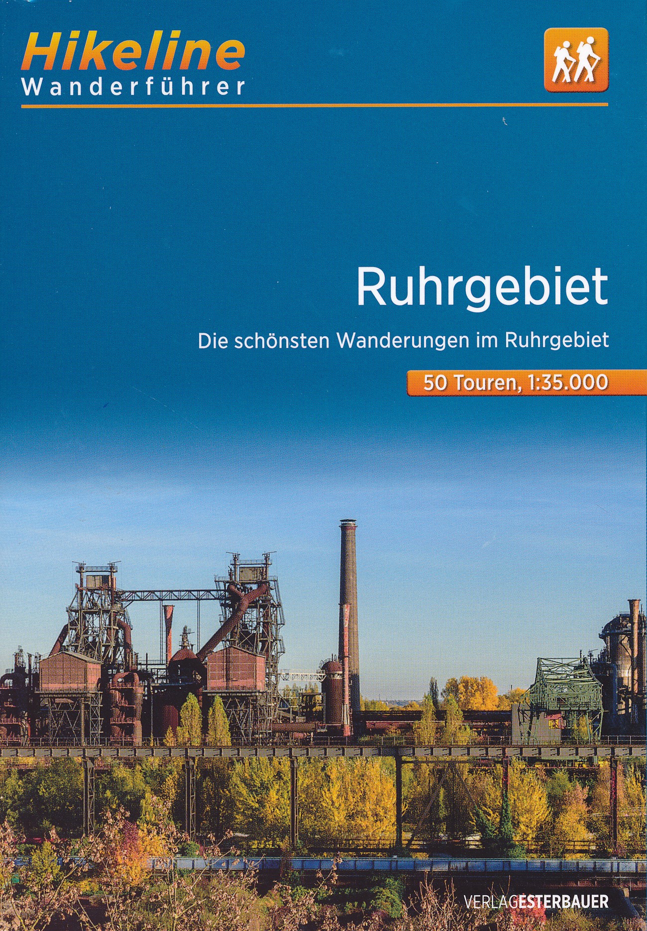 Online bestellen: Wandelgids Hikeline Ruhrgebiet | Esterbauer