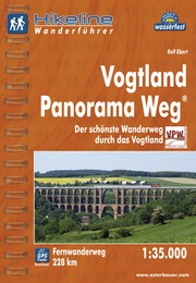 Online bestellen: Wandelgids Hikeline Vogtland Panorama Weg | Esterbauer