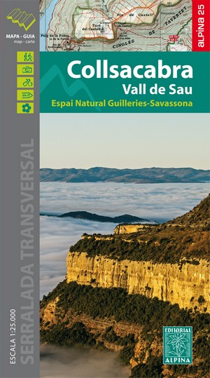 Online bestellen: Wandelkaart 47 Vall de Sau - Collsacabra | Editorial Alpina