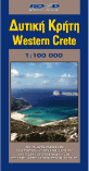Wegenkaart - landkaart Kreta - Westelijk deel | Road Editions | 