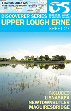 Online bestellen: Wandelkaart 27 Discoverer Upper Lough Erne | Ordnance Survey Northern Ireland