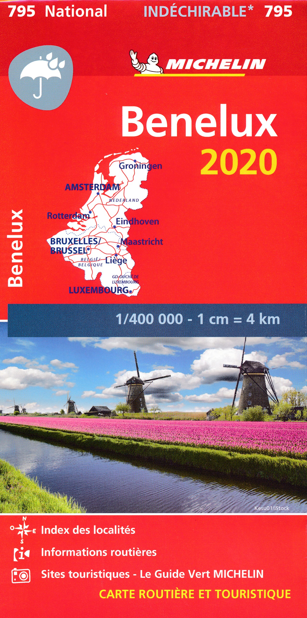 Wegenkaart - landkaart 795 Benelux 2020 | Michelin de zwerver