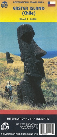 Wegenkaart - landkaart Easter Island - Paaseiland | ITMB | 