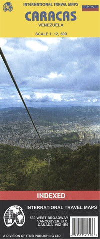 Stadsplattegrond / kaart Caracas | ITMB | 