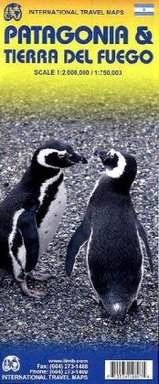 Wegenkaart - landkaart Patagonia &amp; Tierra de fuego - Patagonië | ITMB | 