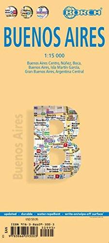 Online bestellen: Wegenkaart - landkaart Buenos Aires | Borch