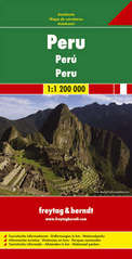 Online bestellen: Wegenkaart - landkaart Peru | Freytag & Berndt
