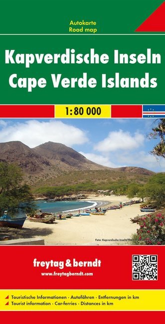 Online bestellen: Wegenkaart - landkaart Kaapverdische Eilanden - Cabo Verde | Freytag & Berndt